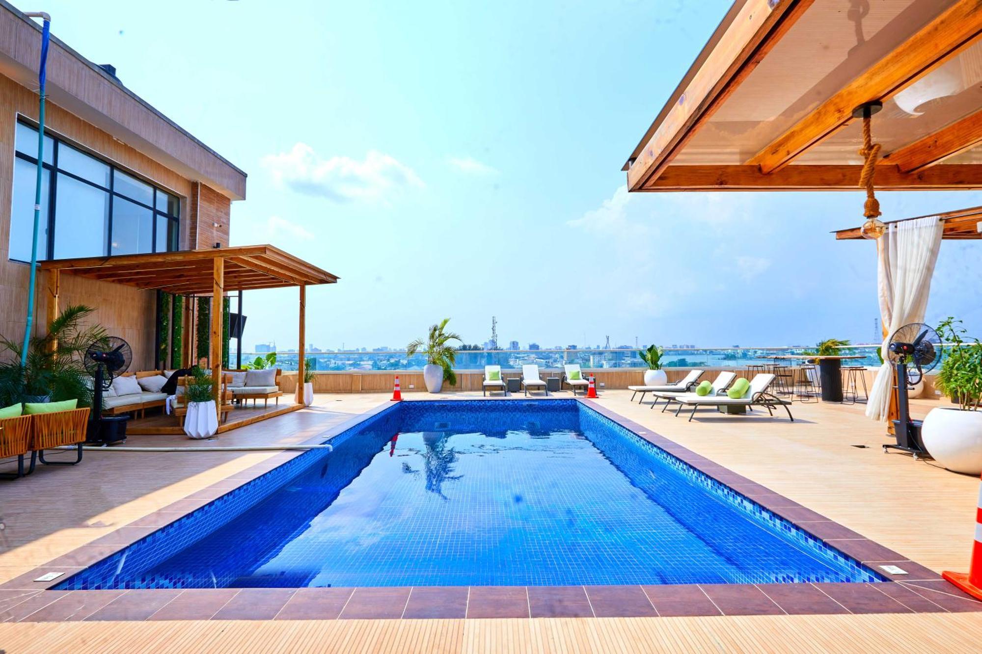 Vintano Hotel Lekki Bagian luar foto